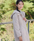 【安田美沙子さん着用】ウォーマル中綿フーデッドコート